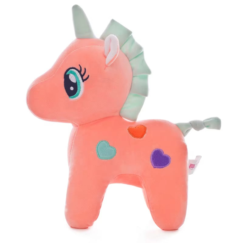 Doudou Fille Licorne Magique sur fond blanc